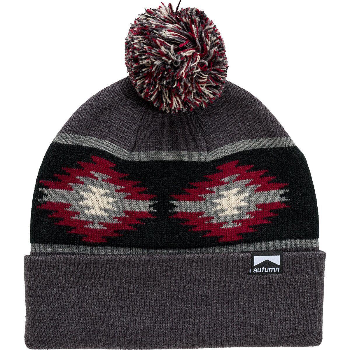 Autumn Blanket Beanie Charcoal, One Size