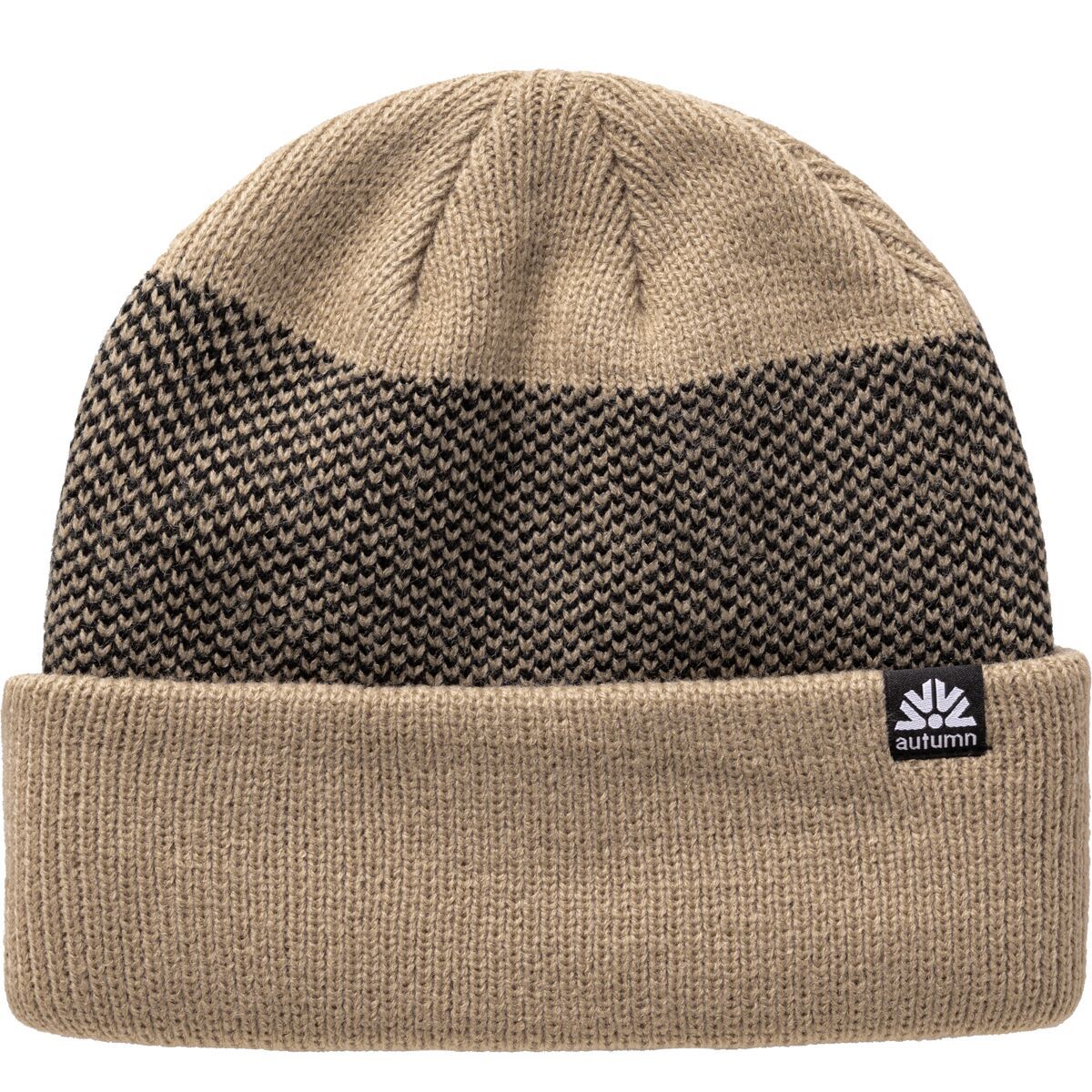 Autumn Birdseye Beanie Khaki, One Size