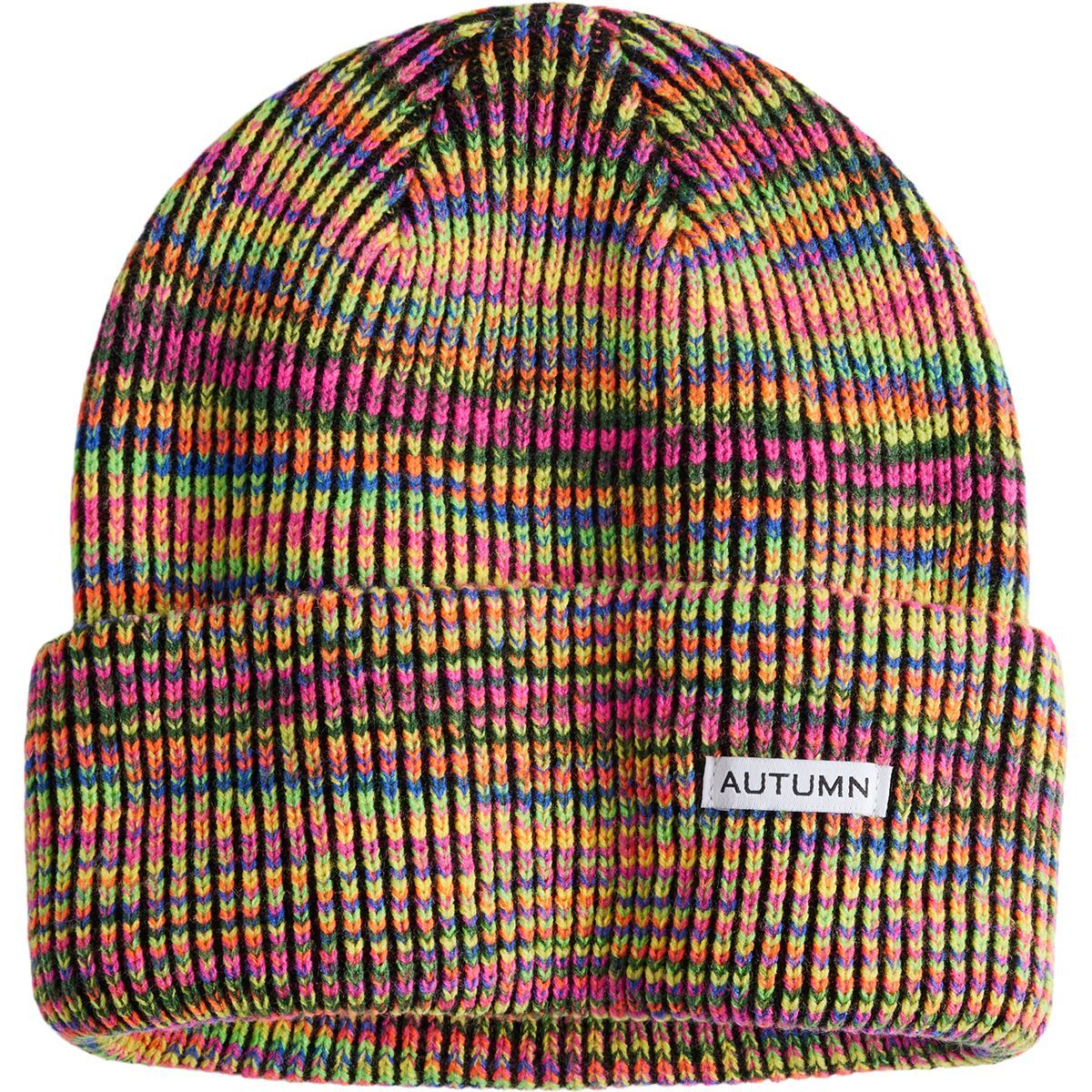 Image of Autumn Cord Beanie Rainbow, One Size