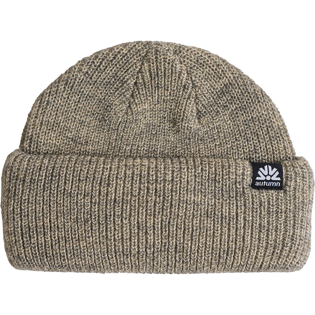 Image of Autumn Double Roll Beanie Cream, One Size