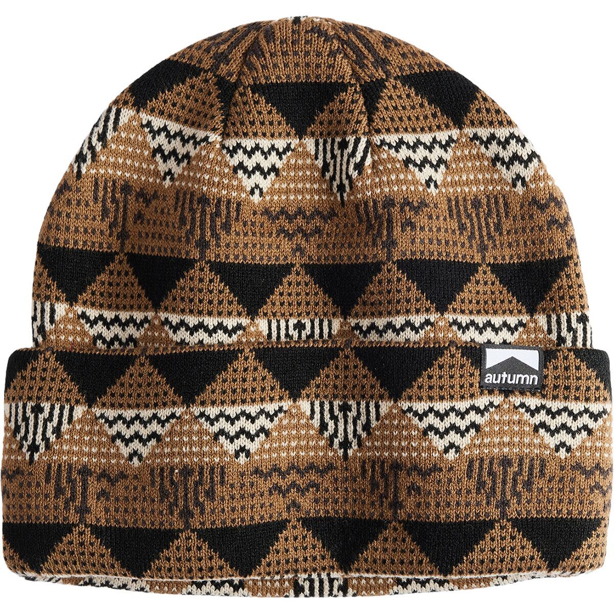 Image of Autumn Landscape Beanie Light Brown, One Size