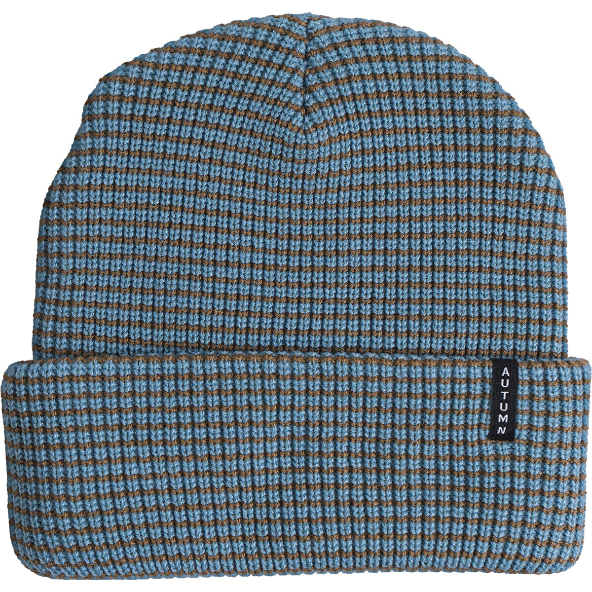 Image of Autumn Stripe Beanie Sky, One Size