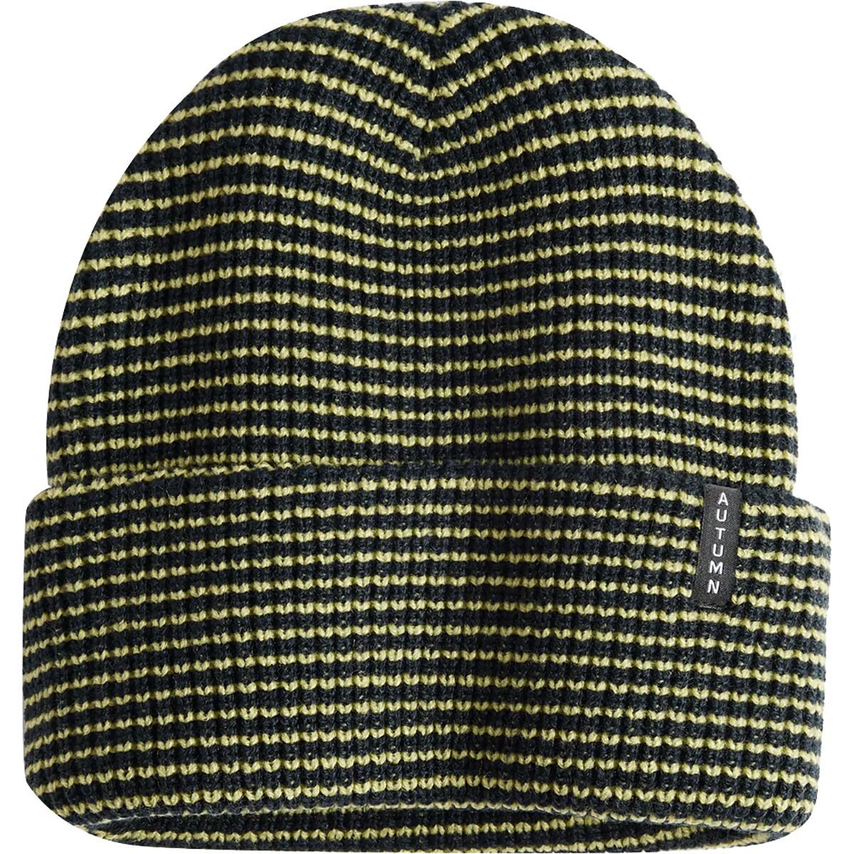 Image of Autumn Stripe Beanie Ultramarine Teal, One Size