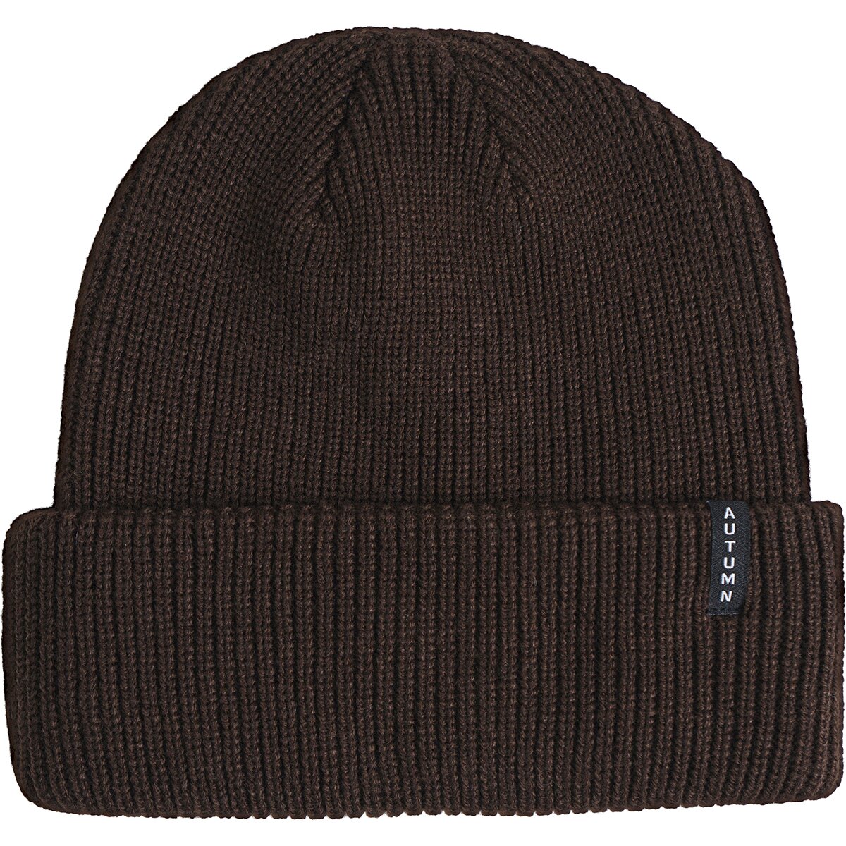 Image of Autumn Select Solid Beanie Brown, One Size