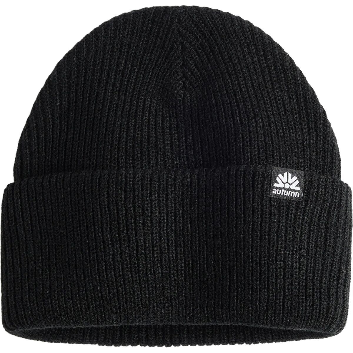 Image of Autumn Simple Solid Beanie Black, One Size