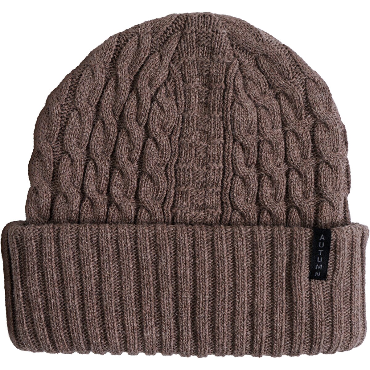 Image of Autumn Cable Knit Beanie Wax, One Size