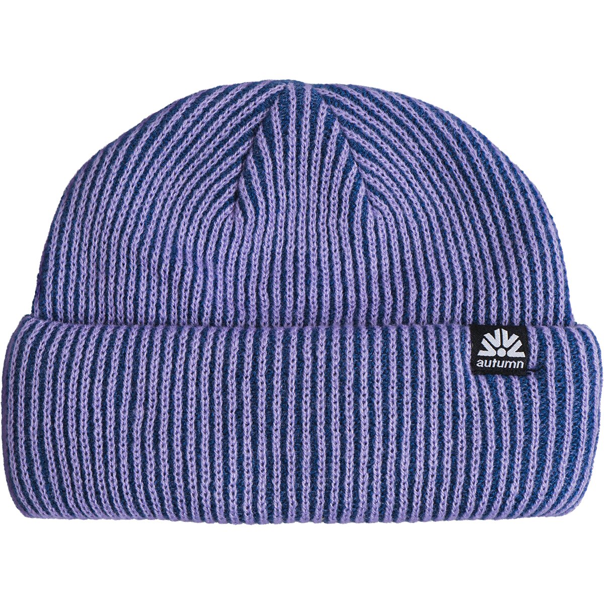Image of Autumn Cord Double Roll Beanie Bluejay, One Size