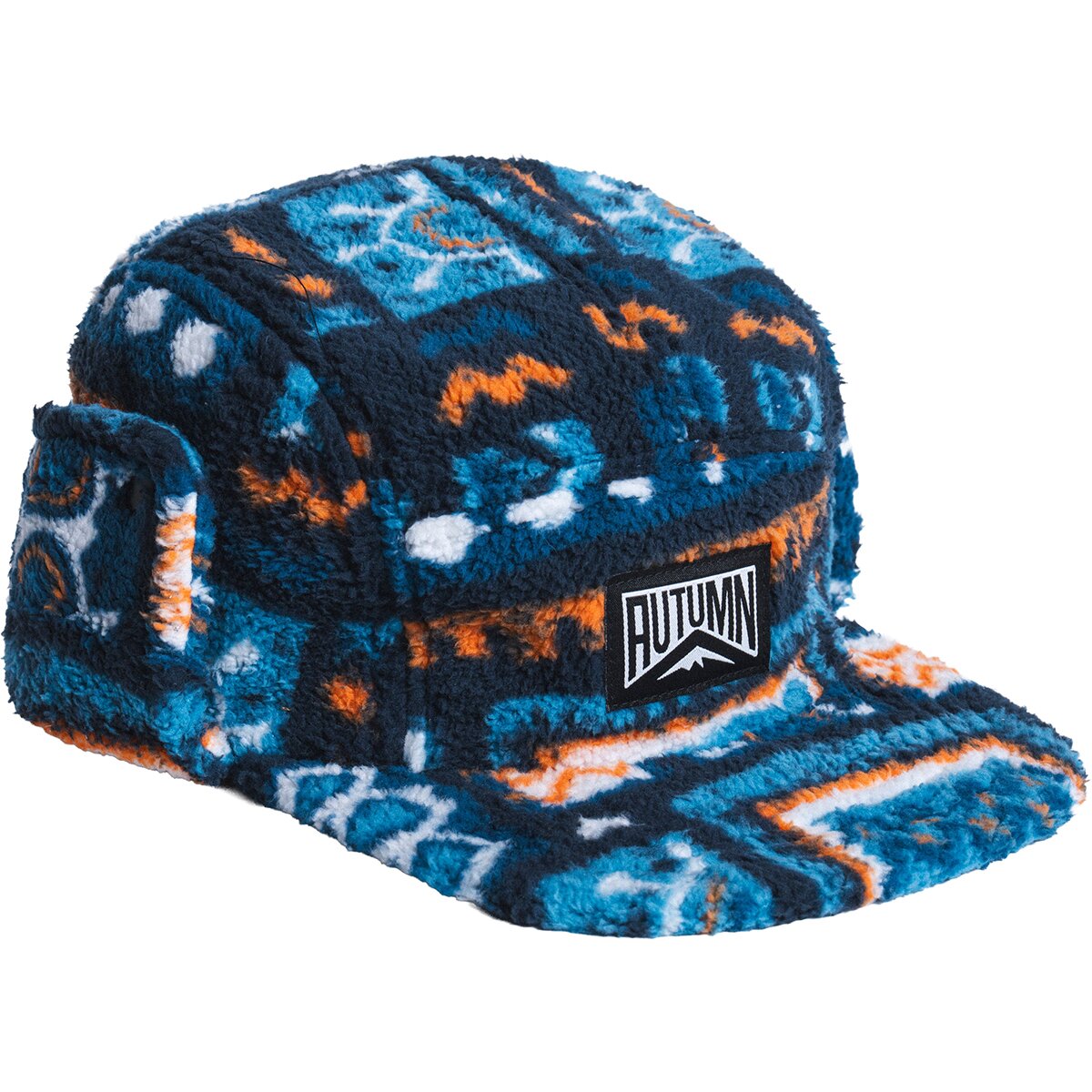 Image of Autumn Fleece Flap Cap Slate, One Size