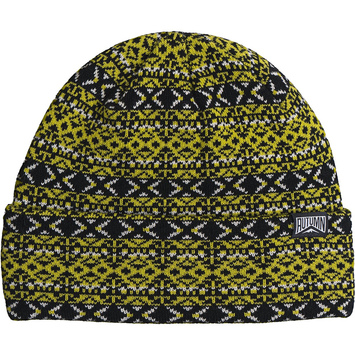 Image of Autumn Heritage Beanie Chartreuse, One Size