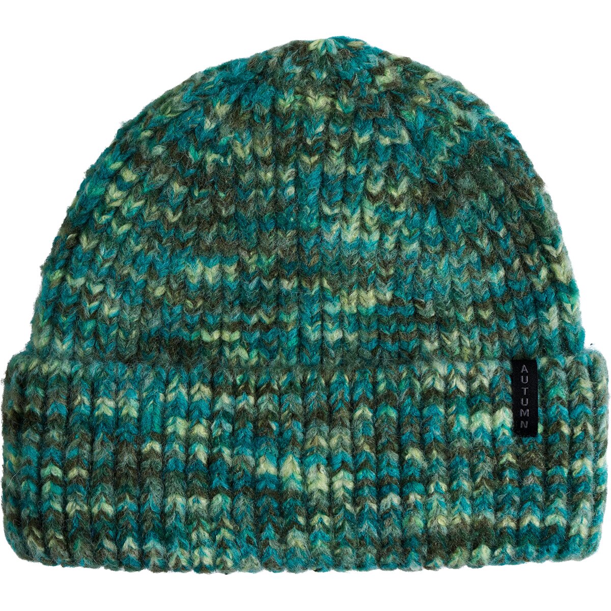 Image of Autumn Marble Knit Beanie Teal, One Size