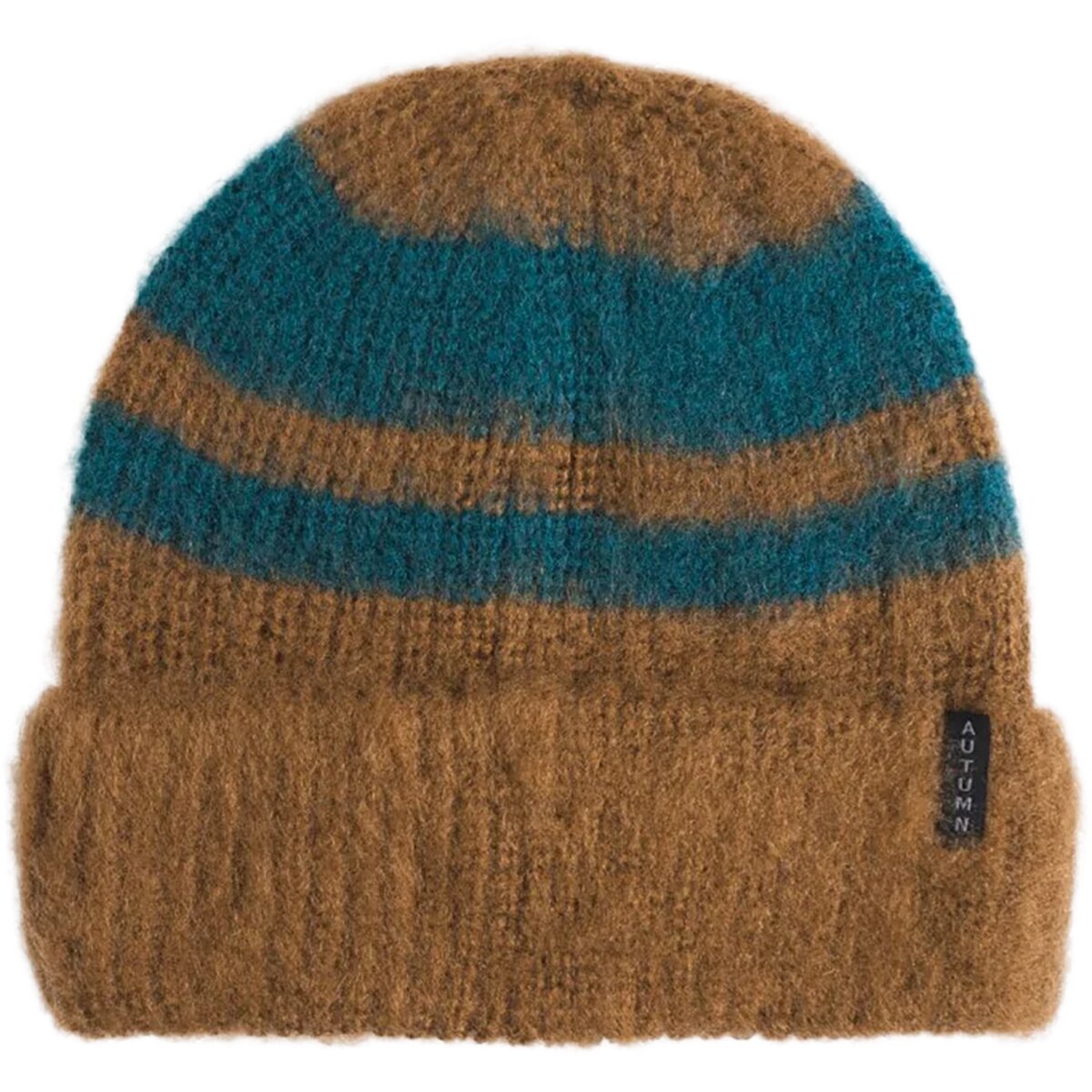 Image of Autumn Sport Stripe Beanie Dirt, One Size
