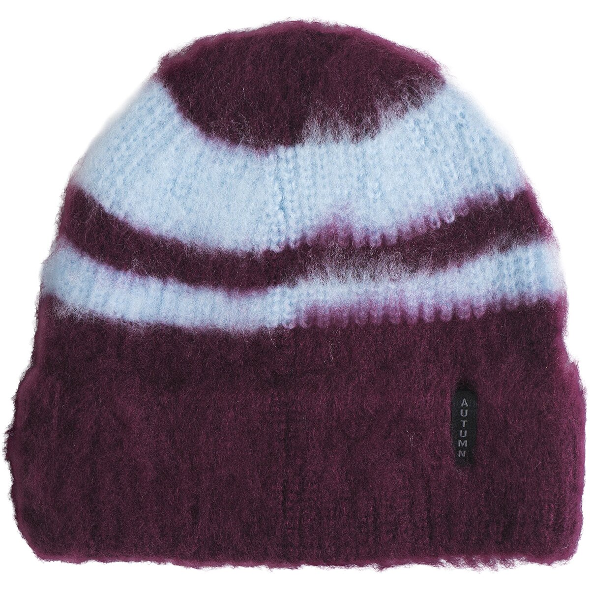 Image of Autumn Sport Stripe Beanie Oxblood, One Size