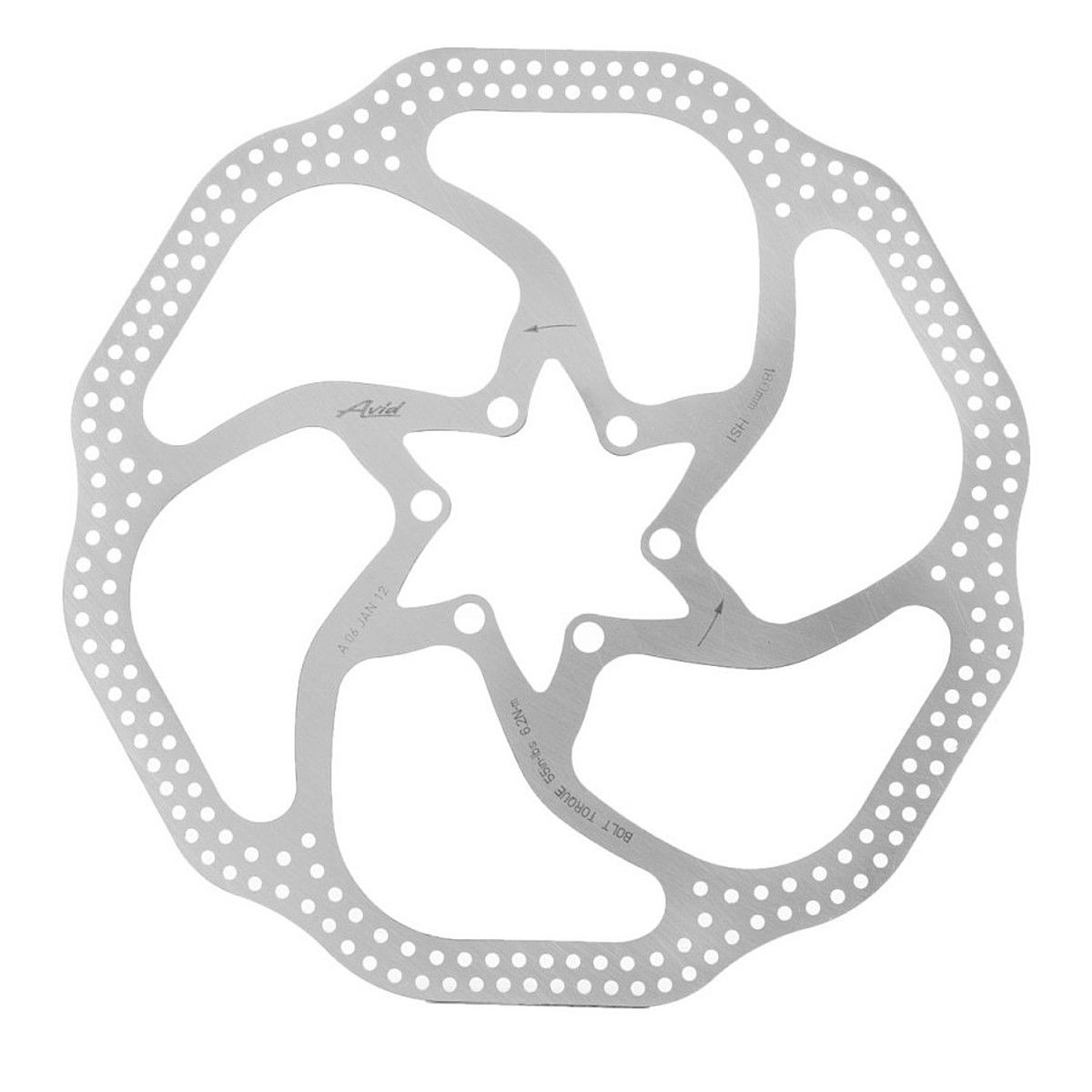 Avid HS1 Heat Shedding Rotor One Color, 140mm