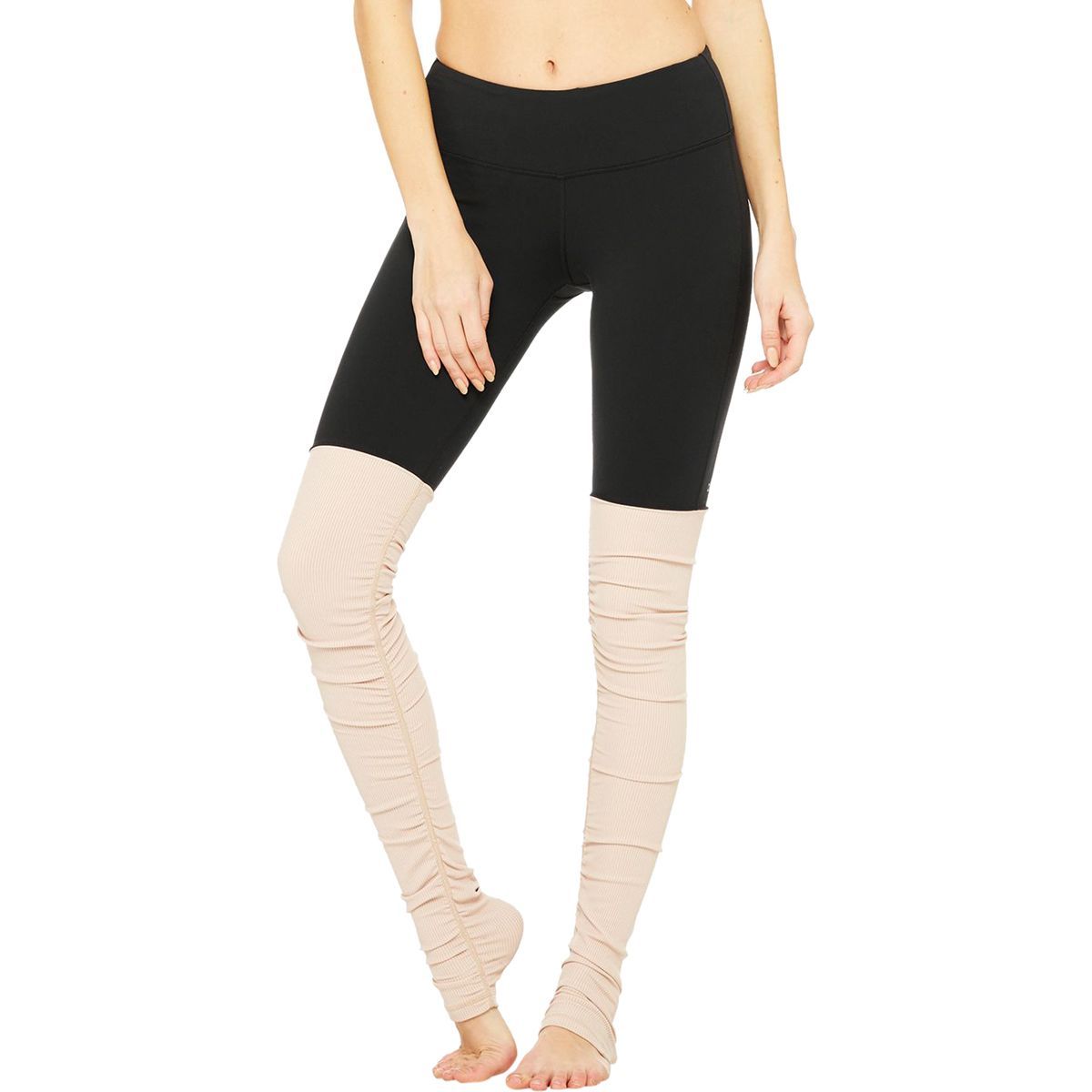 alo yoga goddess ribbed legging