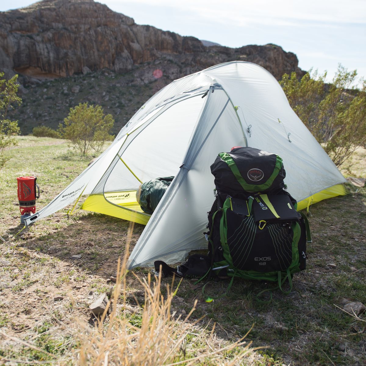 Big Agnes Fly Creek 2 Platinum Tent: 2-Person 3-Season - Hike & Camp