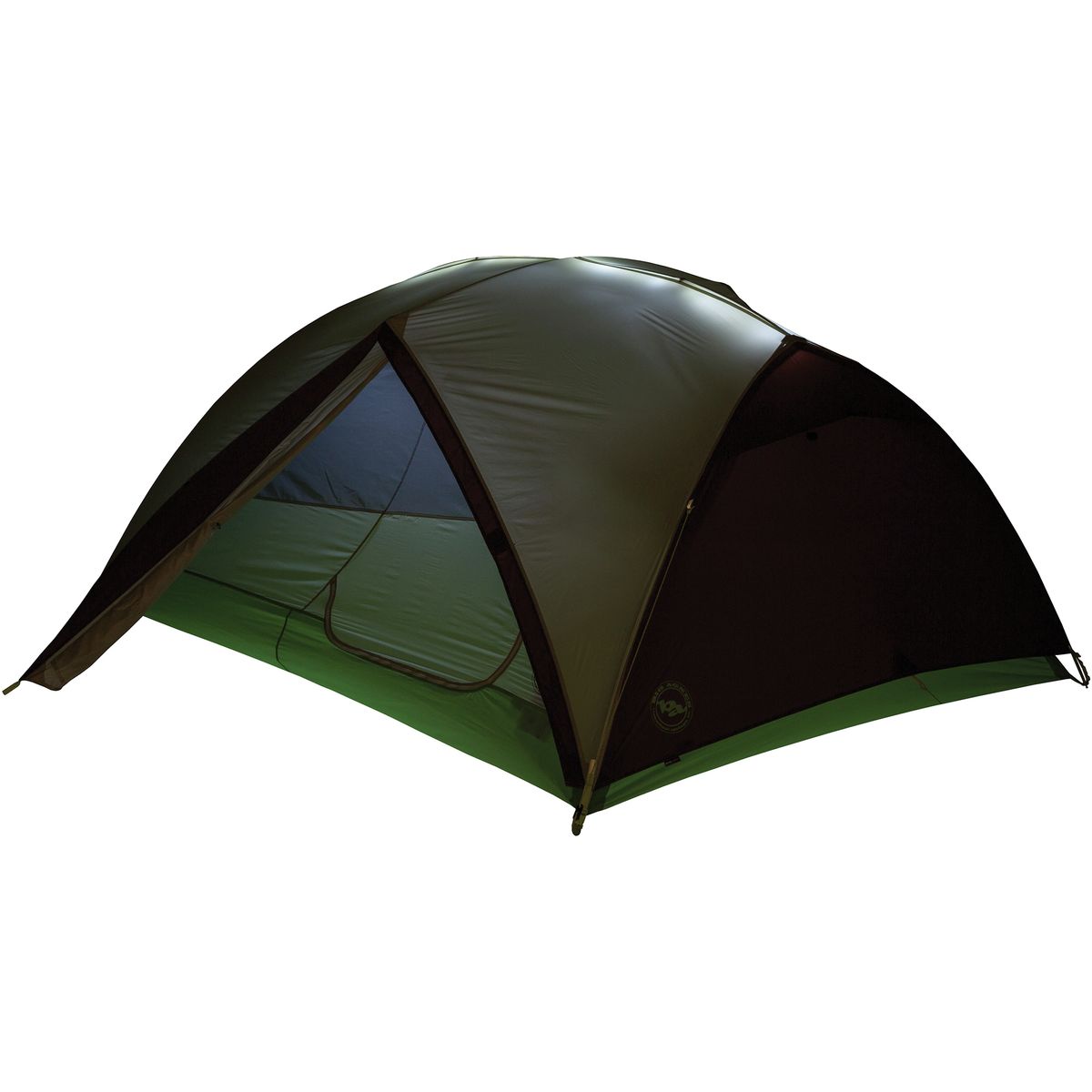 Big Agnes Rattlesnake SL3 MtnGLO Tent: 3-Person 3-Season - Hike & Camp