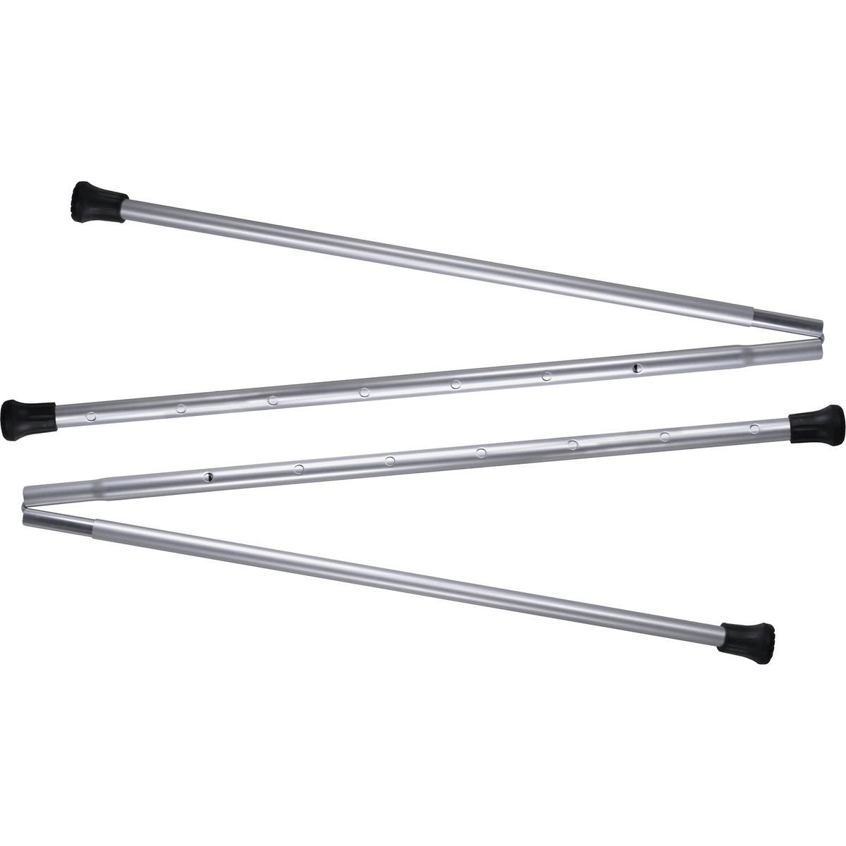 Big Agnes Backpacking Tarp Poles Silver, One Size