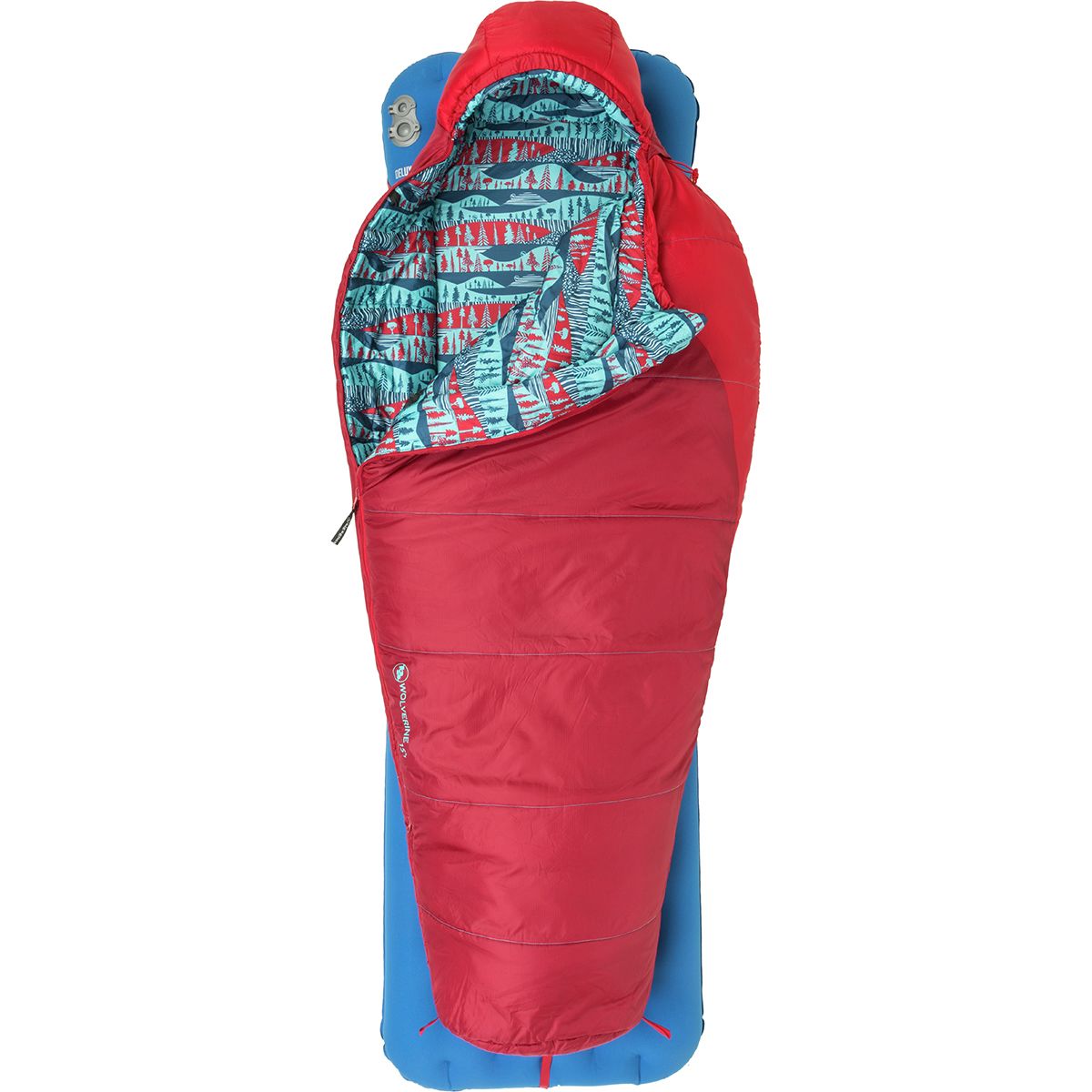 Big Agnes Wolverine Sleeping Bag: 15F Synthetic - Kids' product image