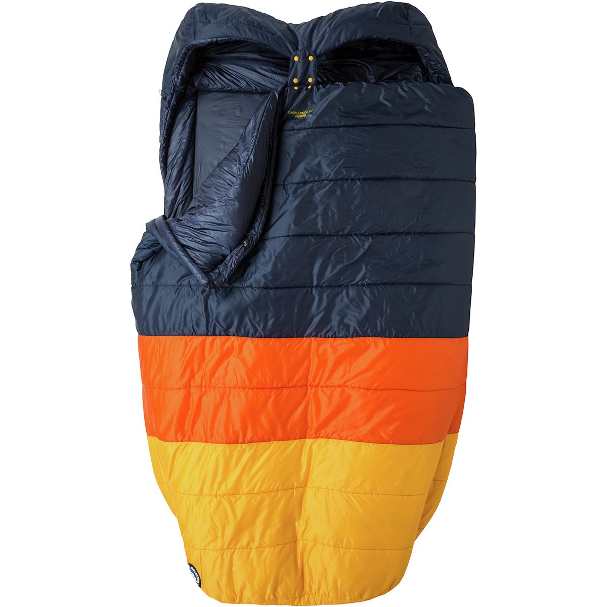 Big Agnes Cabin Creek Double Sleeping Bag 15F Synthetic Hike Camp