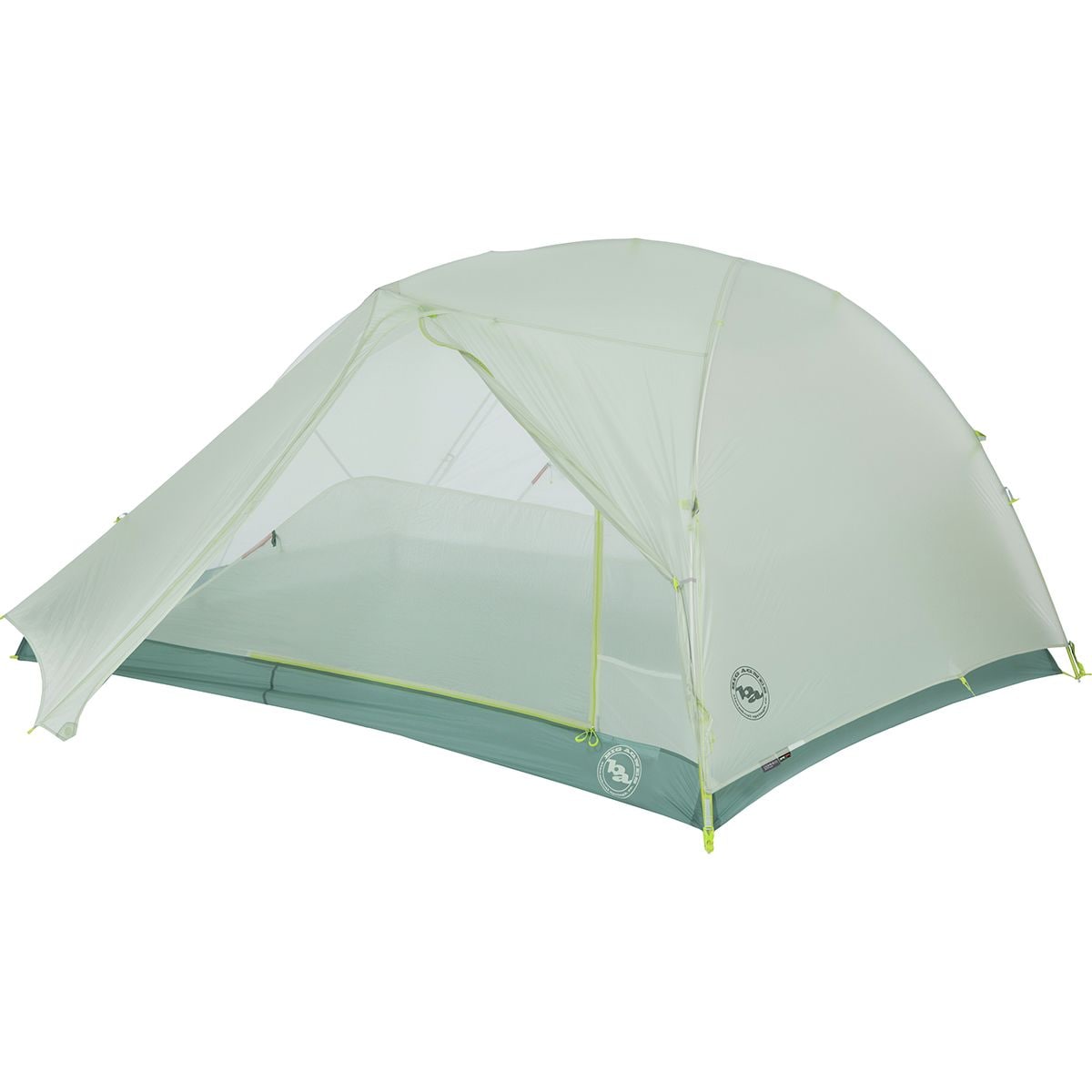 Image of Big Agnes Tiger Wall 2 Platinum Tent: 2-Person 3-Season Gray/Blue, One Size