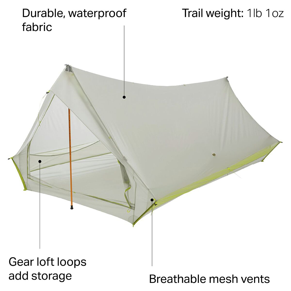 vw bulli t2 zelt tent camping tent voor 3 personen oranje retro stijl nieuw Sport & outdoor Resolv2026 Size:M - 51cm Sault - Chalet Reynard