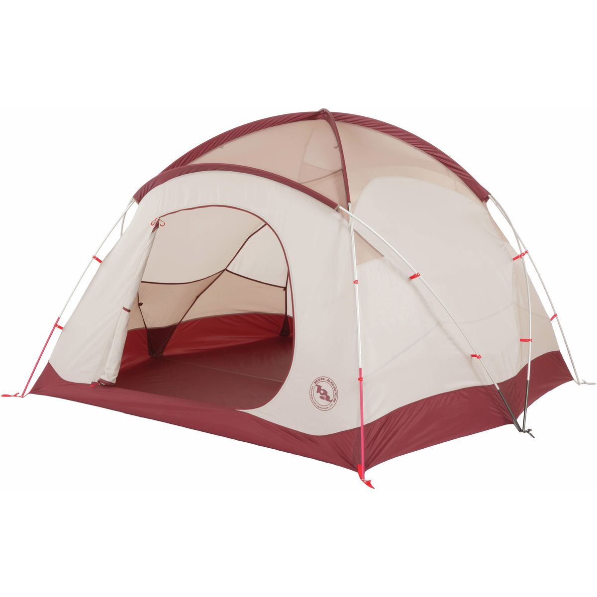 Big Agnes Flying Diamond 4 Tent: 4-Person 3-Season - Hike & Camp