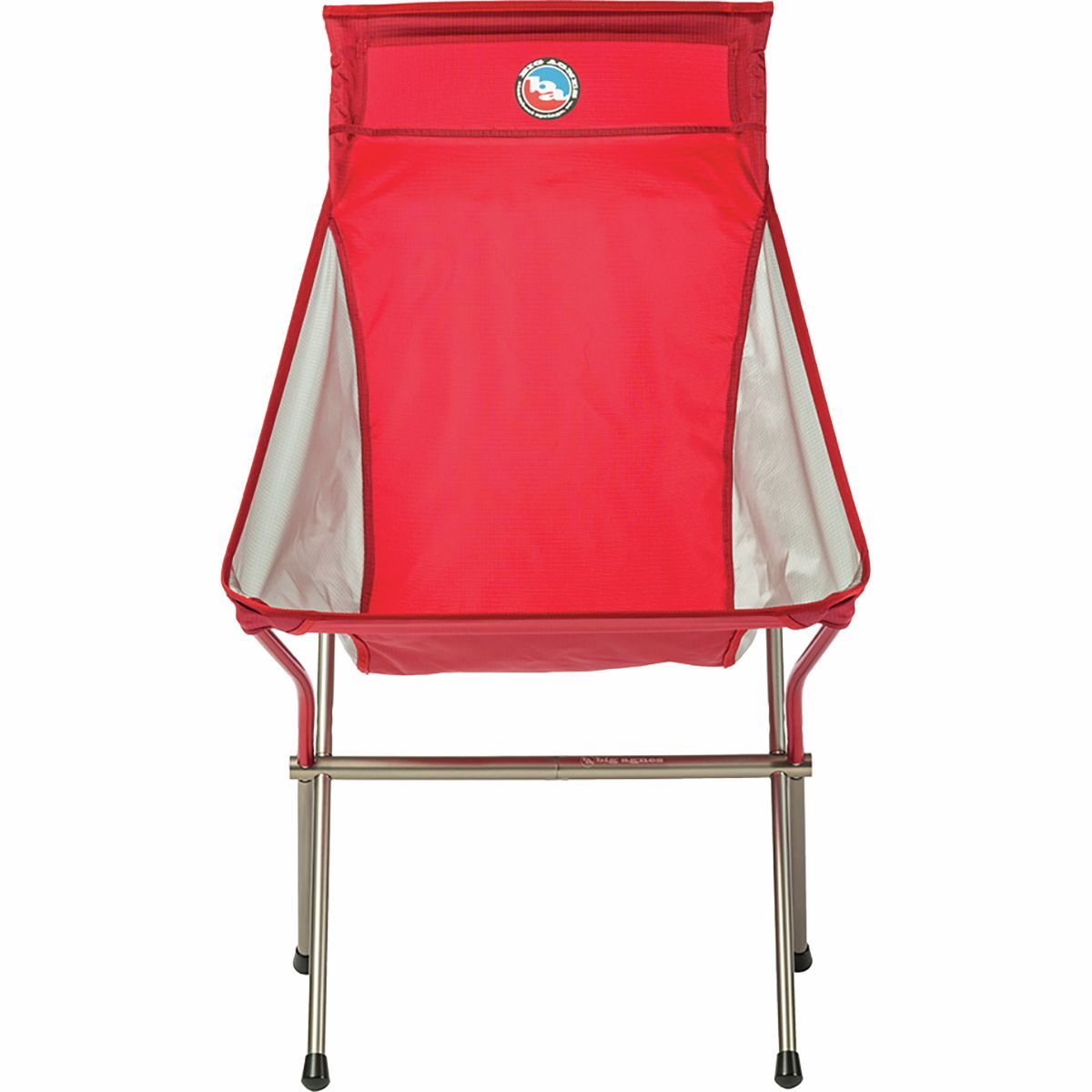 Big Agnes Big Six Camp Chair Red/Gray, One Size