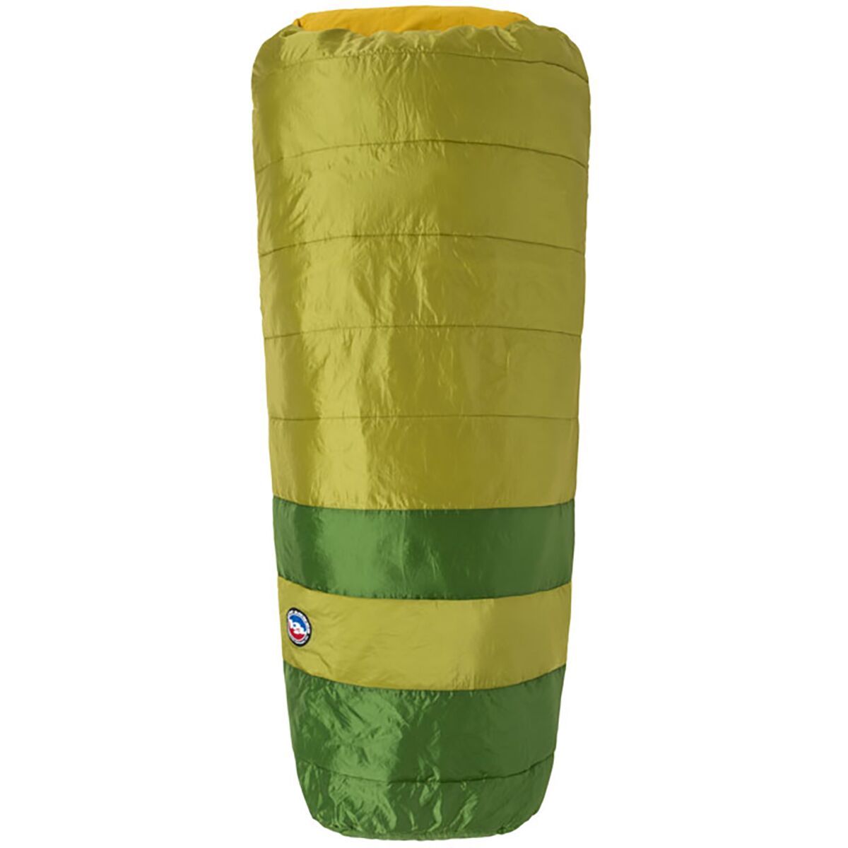 Big Agnes Echo Park Sleeping Bag: 40F Synthetic Green/Olive, Wide Long