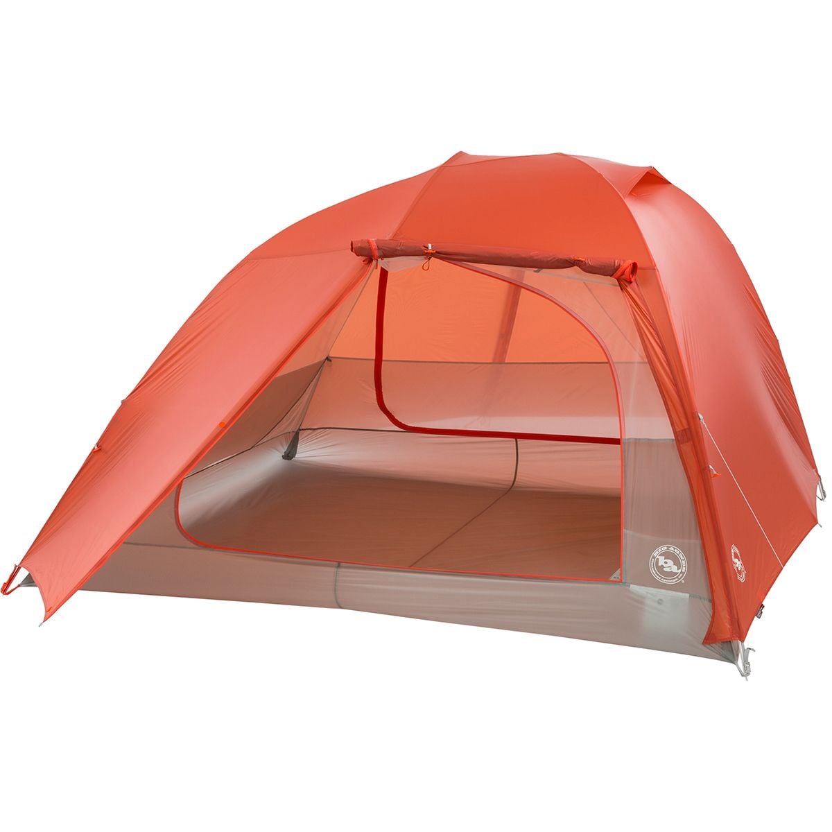 Image of Big Agnes Copper Spur HV UL4 Tent: 4-Person 3-Season Orange, One Size