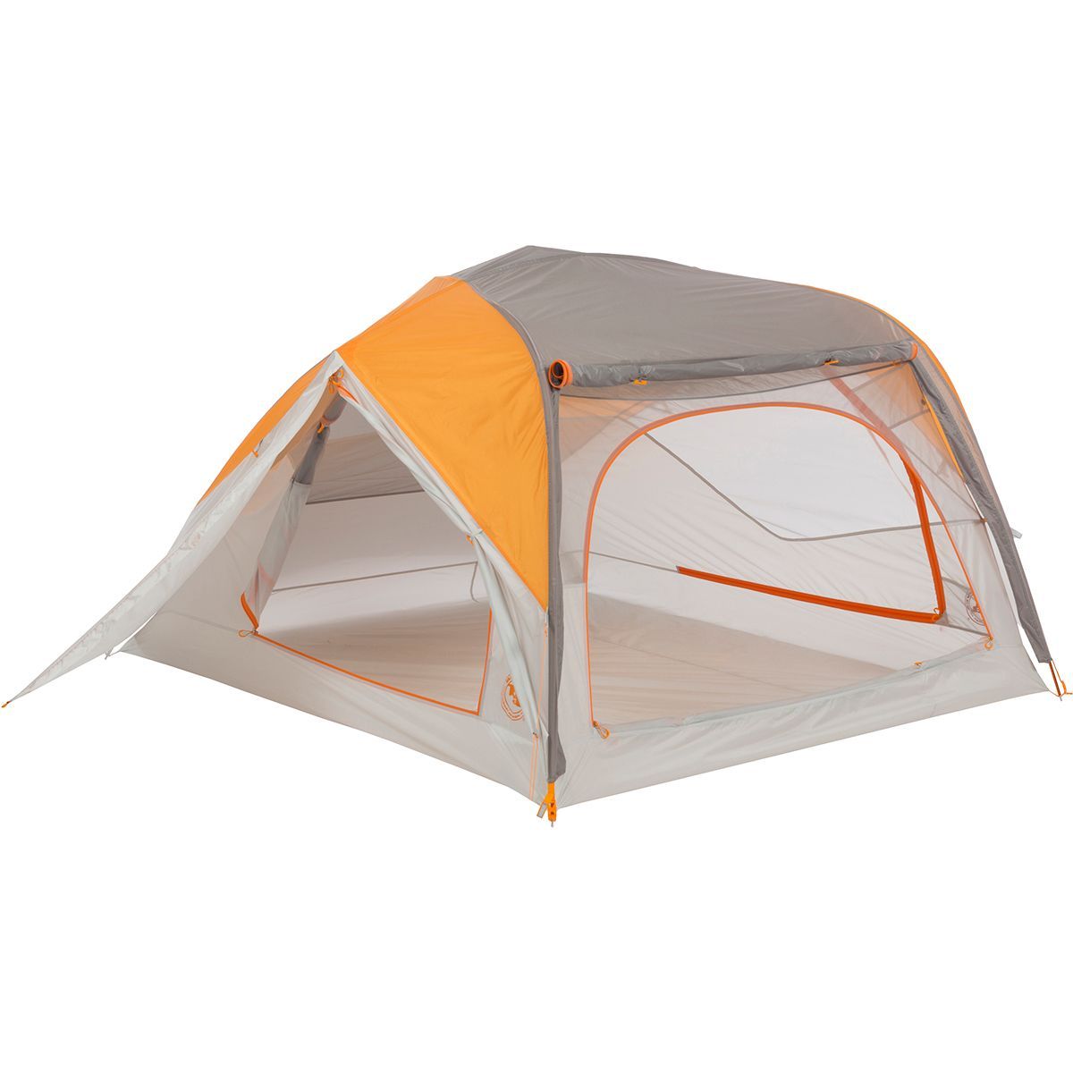 Big Agnes Salt Creek SL3 Tent: 3-Person 3-Season Gray/Light Gray/Orange, One Size
