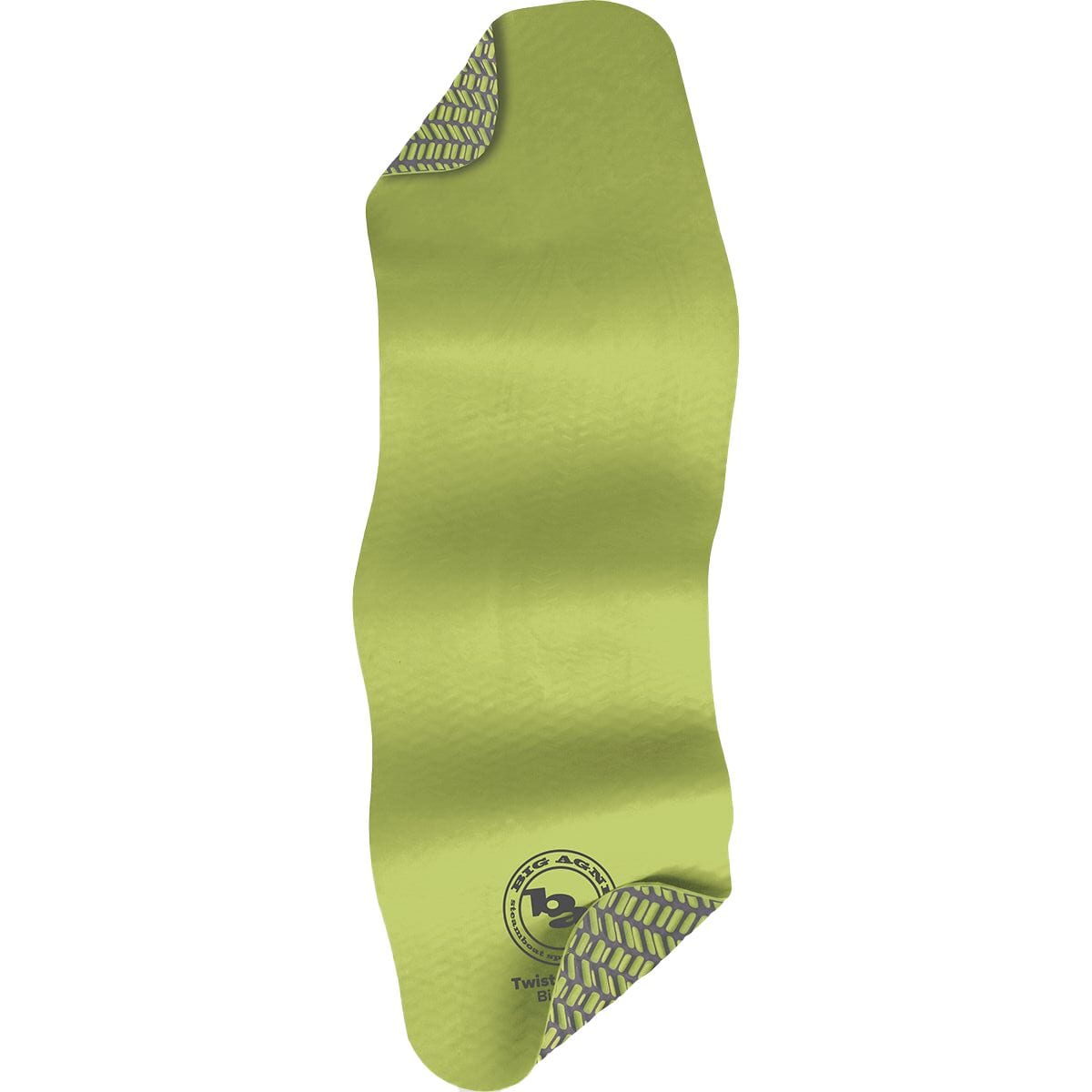 Image of Big Agnes TwisterCane BioFoam Sleeping Pad Green/Gray, Regular