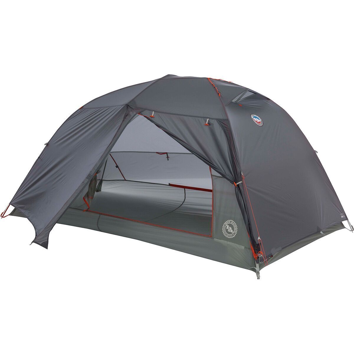 Big Agnes Copper Spur HV UL2 Bikepack Tent: 2-Person 3-Season Gray/Silver, One Size