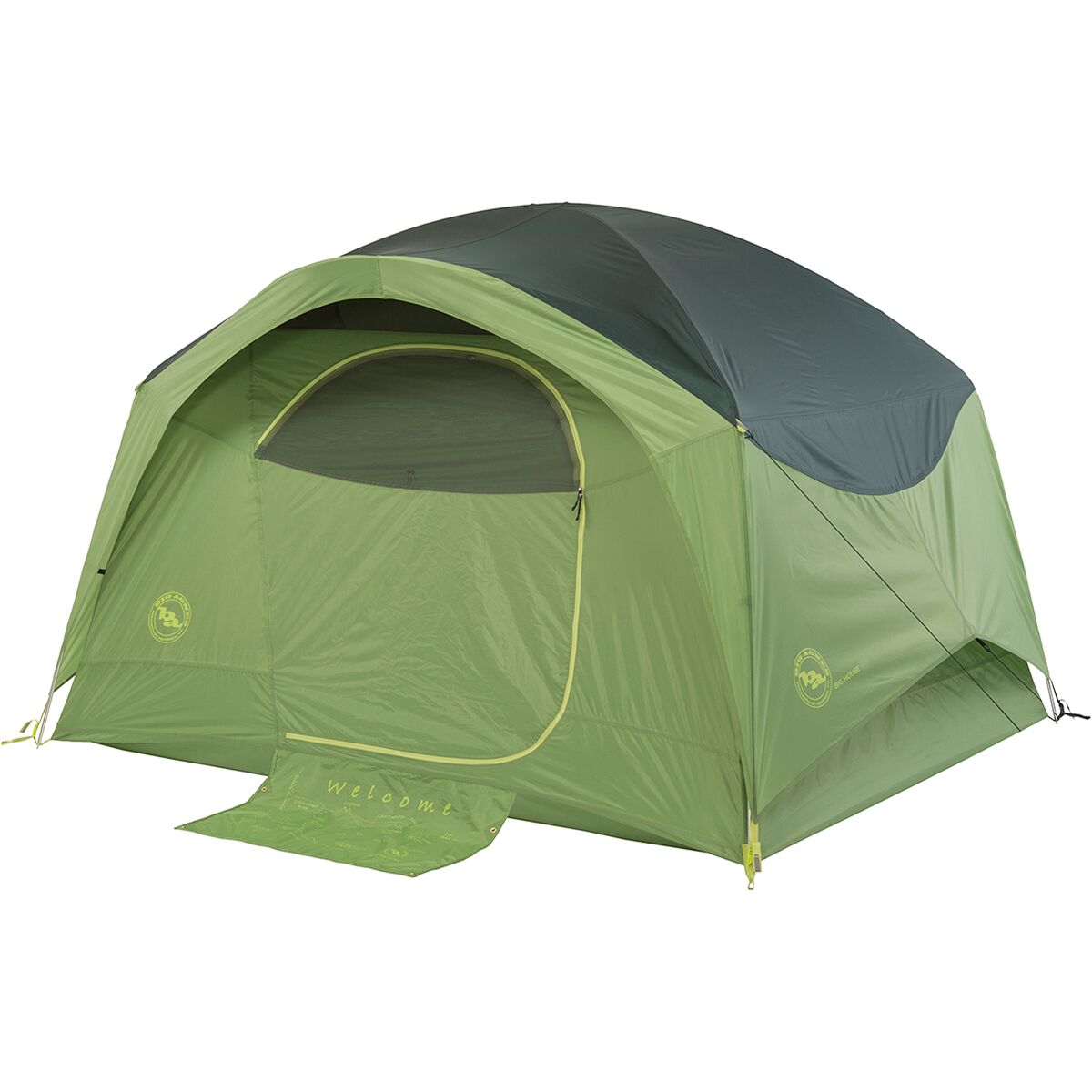 Big Agnes Big House 6 Deluxe Tent: 6-Person 3-Season - Hike & Camp