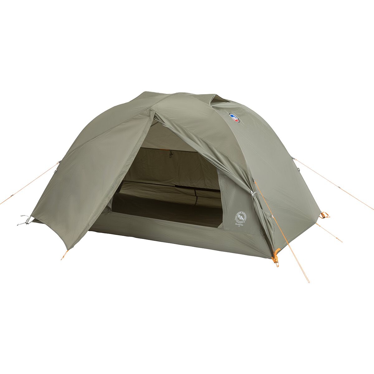 Image of Big Agnes Blacktail 2 Tent: 2-Person 3-Season Vetiver, One Size