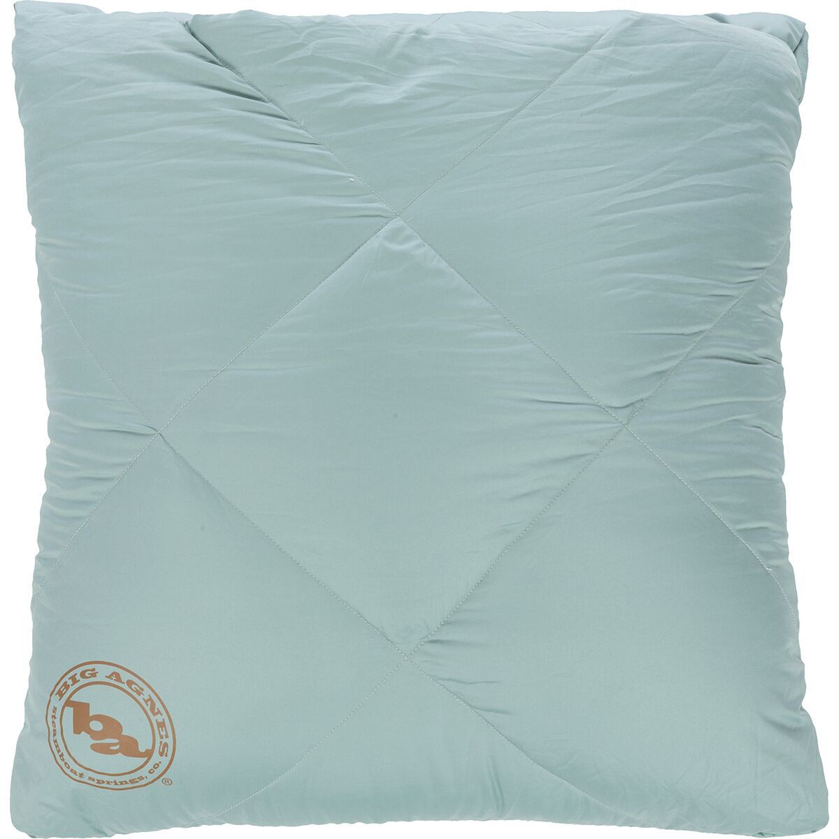 Image of Big Agnes Camp Quillow Blue Surf/Brown Sugar, One Size