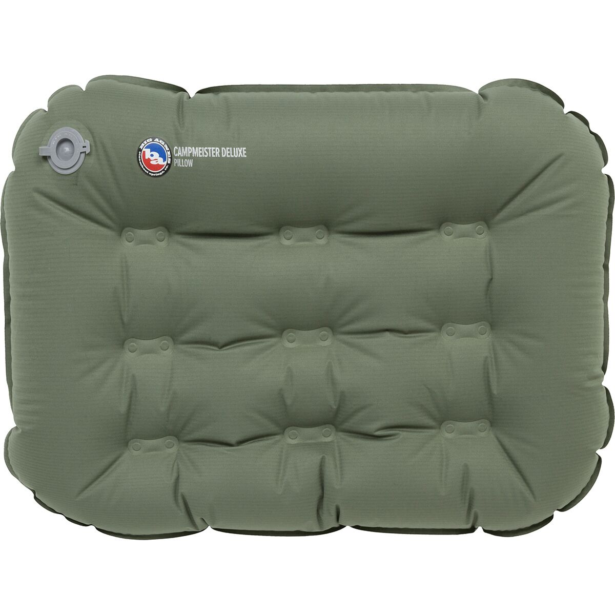Image of Big Agnes Campmeister Deluxe Pillow Deep Lichen Green, One Size