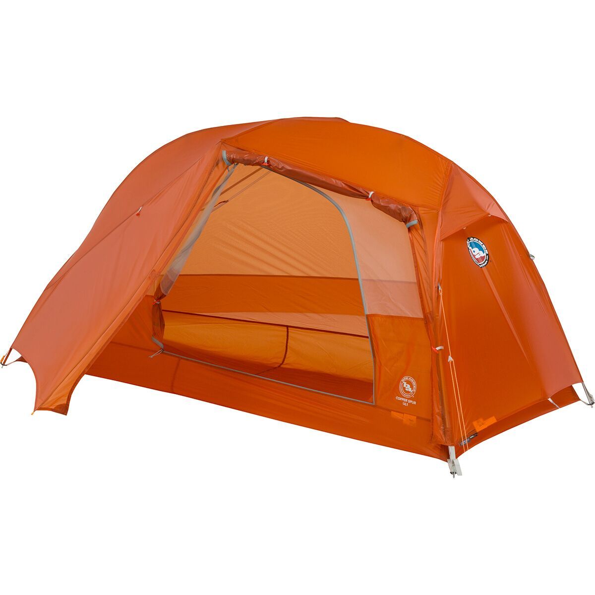 Image of Big Agnes Copper Spur UL1 Tent: 1-Person 3-Season Tangelo, One Size