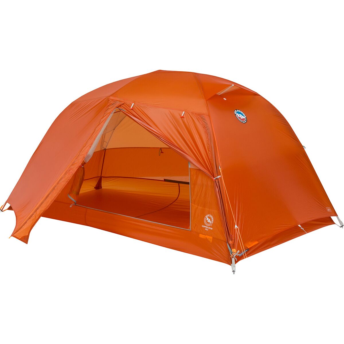 Big Agnes Copper Spur UL2 Tent: 2-Person 3-Season Tangelo
