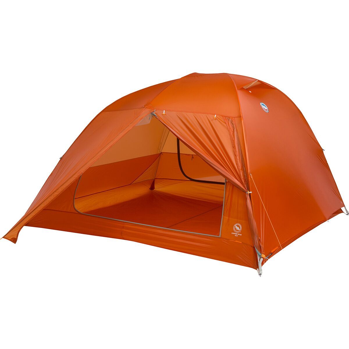 Image of Big Agnes Copper Spur UL4 Tent: 4-Person 3-Season Tangelo, One Size