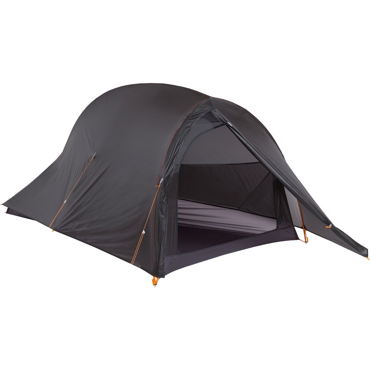 Image of Big Agnes Fly Creek UL2 Tent: 2-Person 3-Season Asphalt/Gray Ridge, One Size