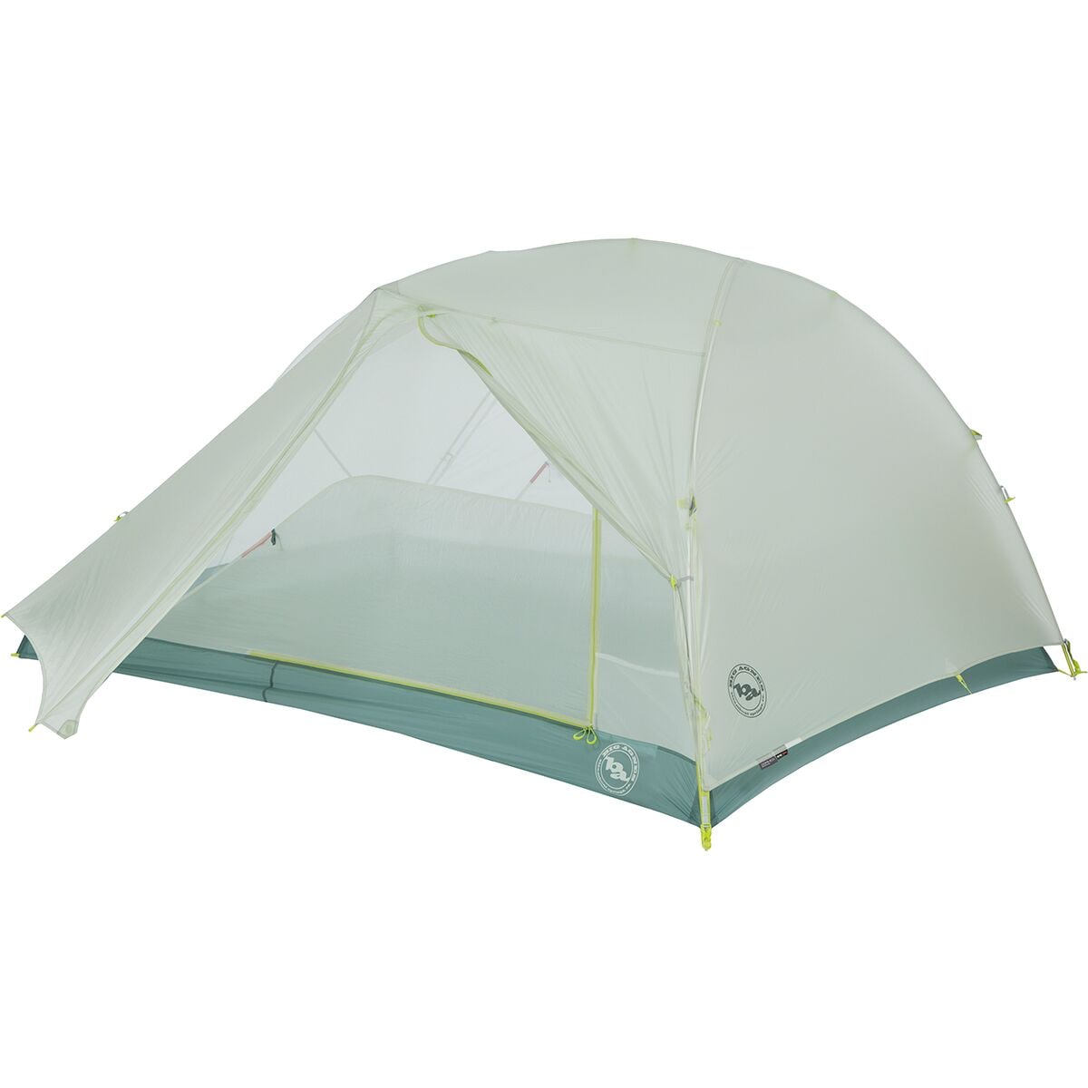 Image of Big Agnes Tiger Wall 3 Platinum Tent: 3-Person 3-Season Gray/Blue, One Size