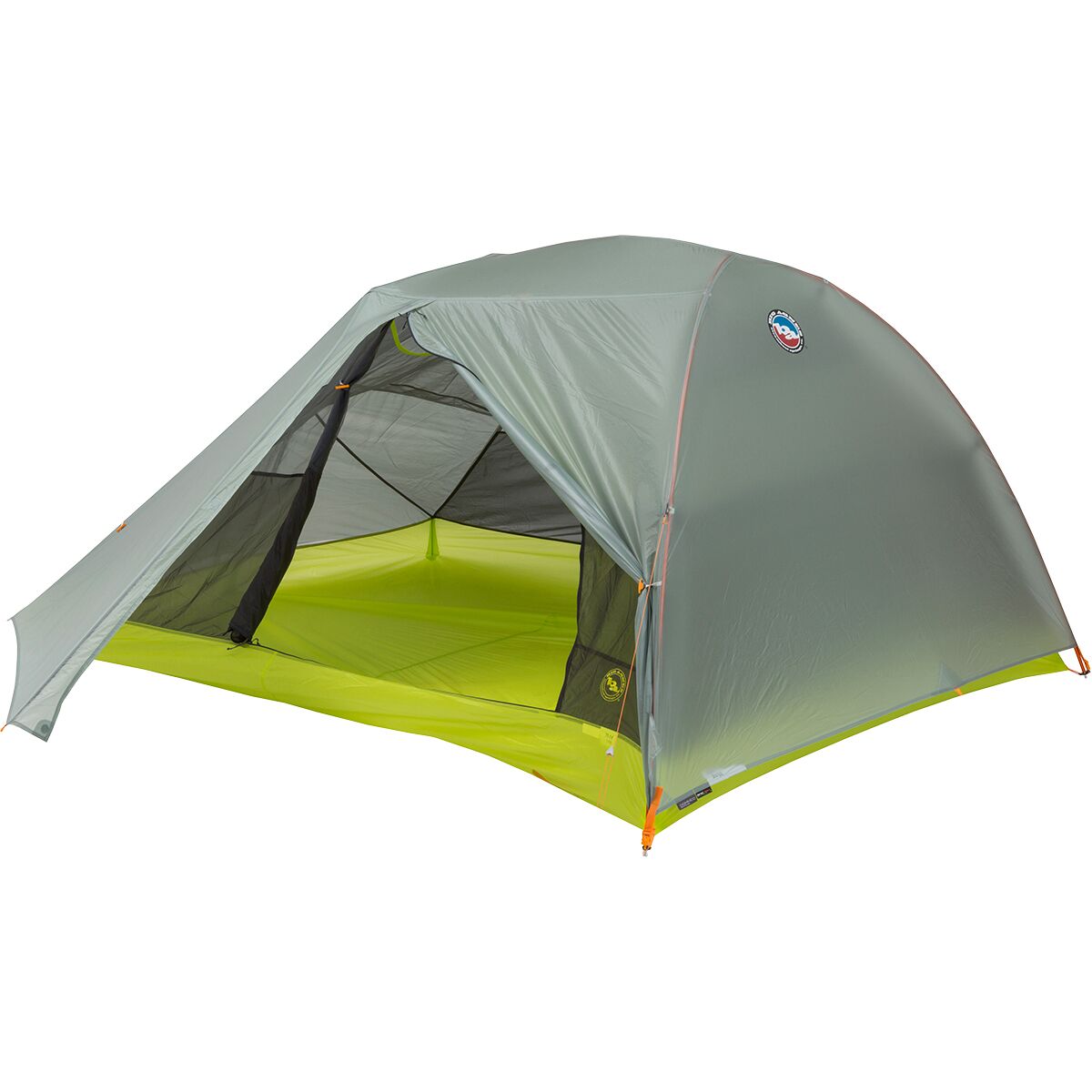 Image of Big Agnes Tiger Wall UL2 Tent: 2-Person 3-Season Mercury/Evening Primrose, One Size