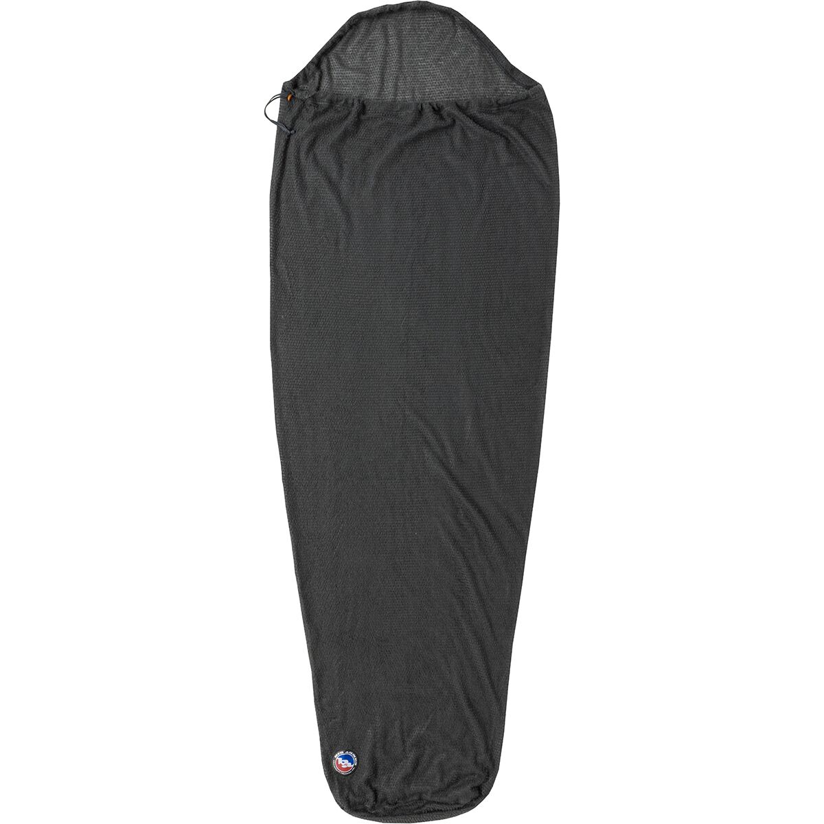 Image of Big Agnes Alpha Direct Fleece Sleeping Bag Liner Asphalt, Regular