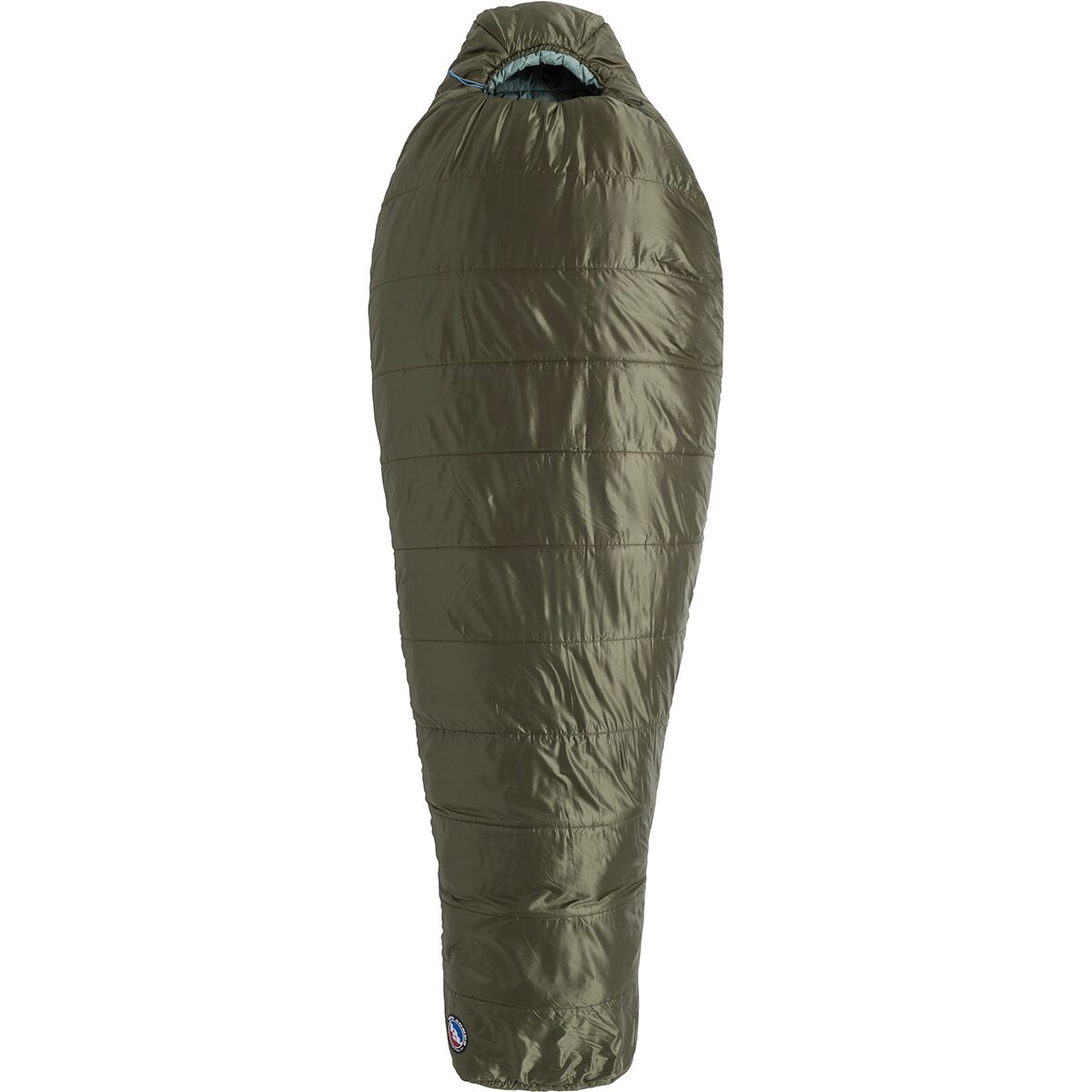 Image of Big Agnes Anthracite 20 FireLine Pro Recycled Sleeping Bag Olive Night/Chinois Green, Reg/Left Zip