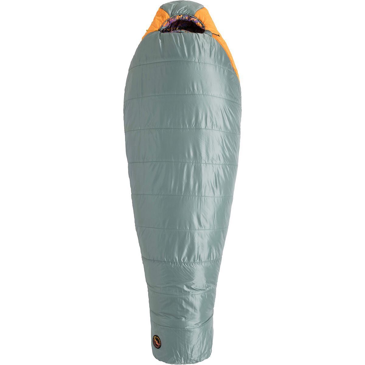 Image of Big Agnes Anthracite 20 FireLine Pro Recycled Sleeping Bag Zirkel Alpenglow, Long/Left Zip