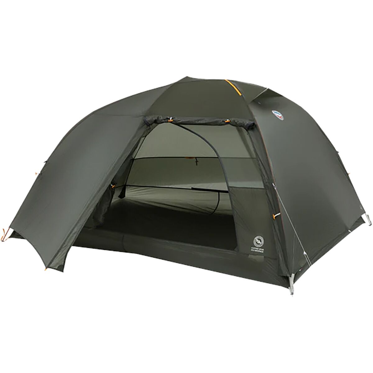 Image of Big Agnes Copper Spur UL1 Bikepack Tent: 1-Person 3-Season Lichen Green, 1P