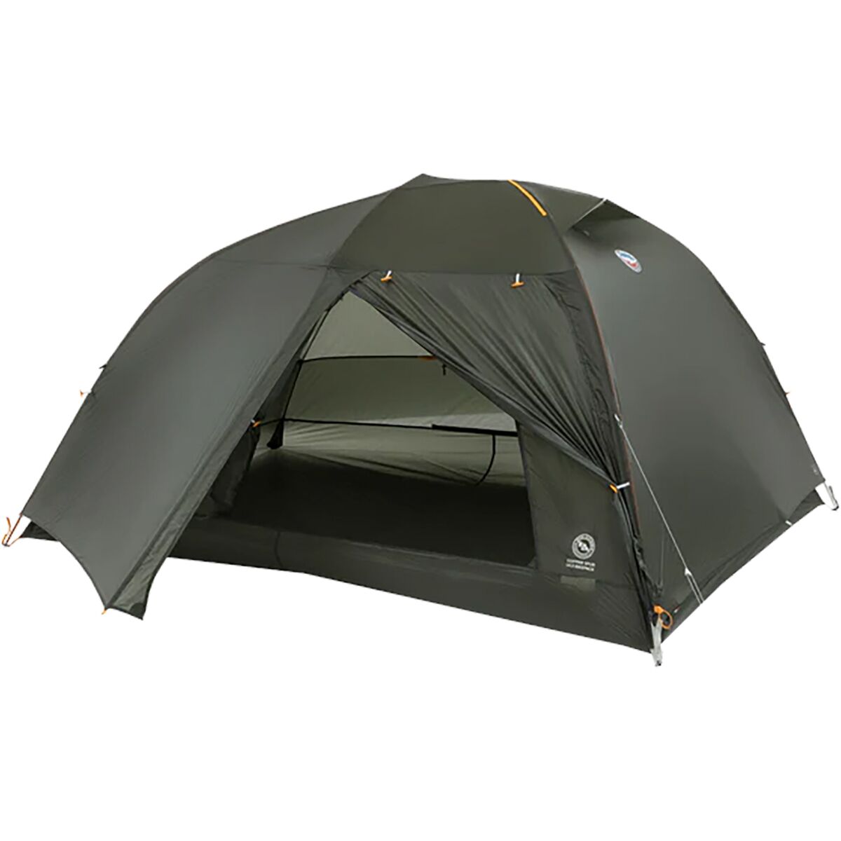 Image of Big Agnes Copper Spur UL3 Bikepack Tent: 3-Person 3-Season Lichen Green, 3P