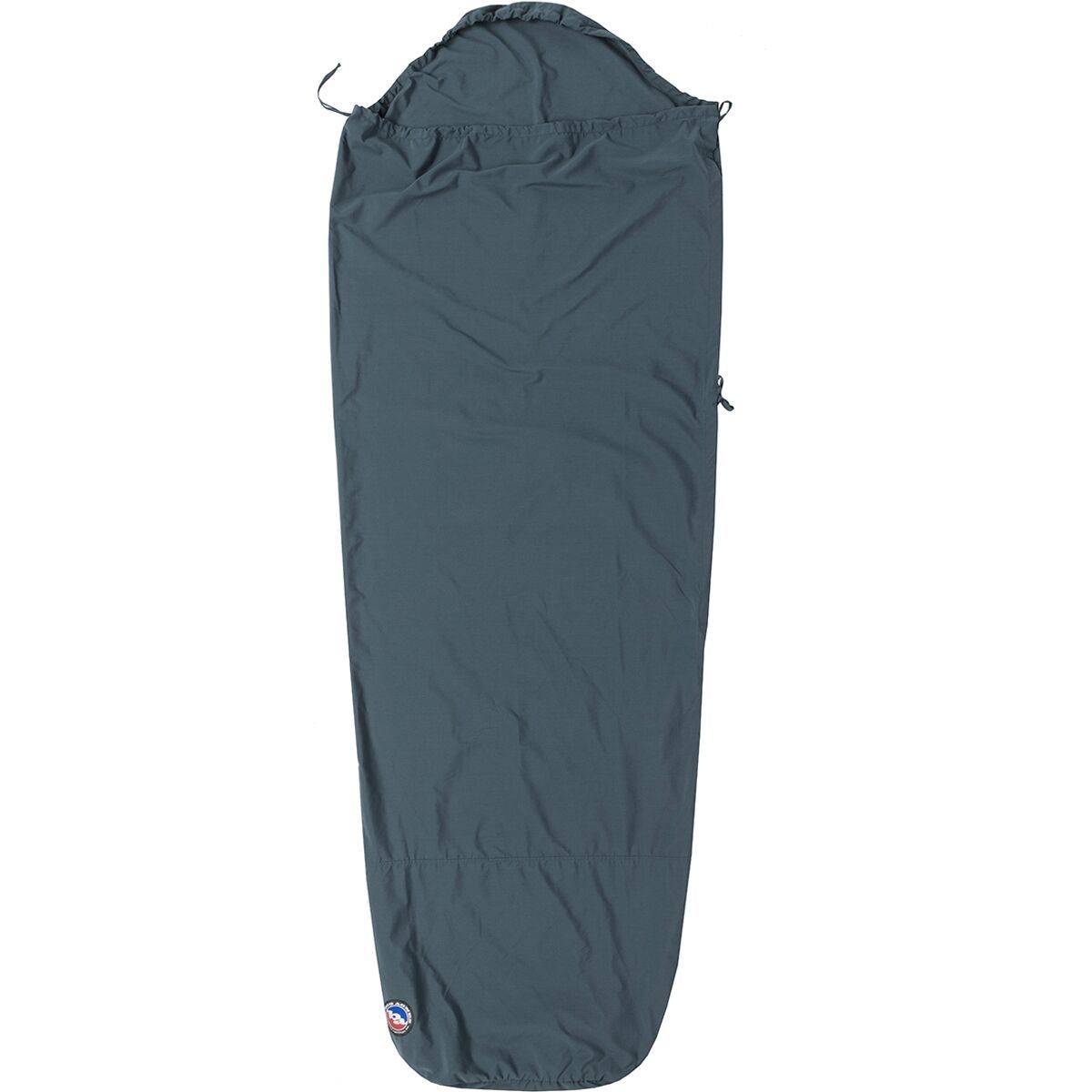 Image of Big Agnes Cotton Sleeping Bag Liner Dark Slate, Long/Wide