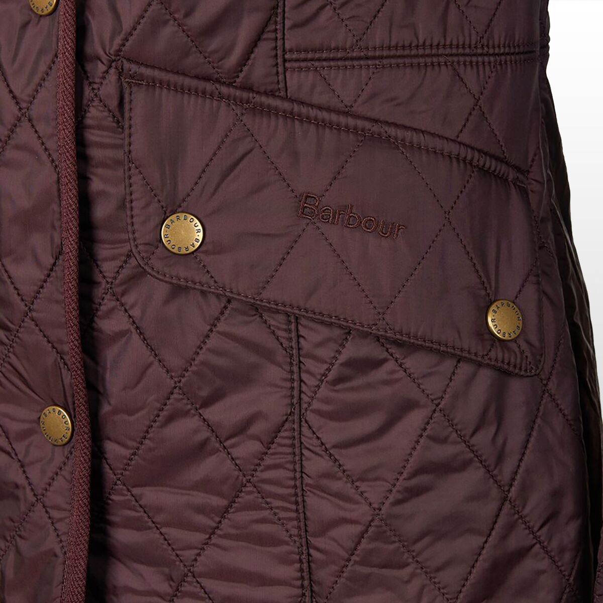 barbour cavalry polarquilt jacket size 20