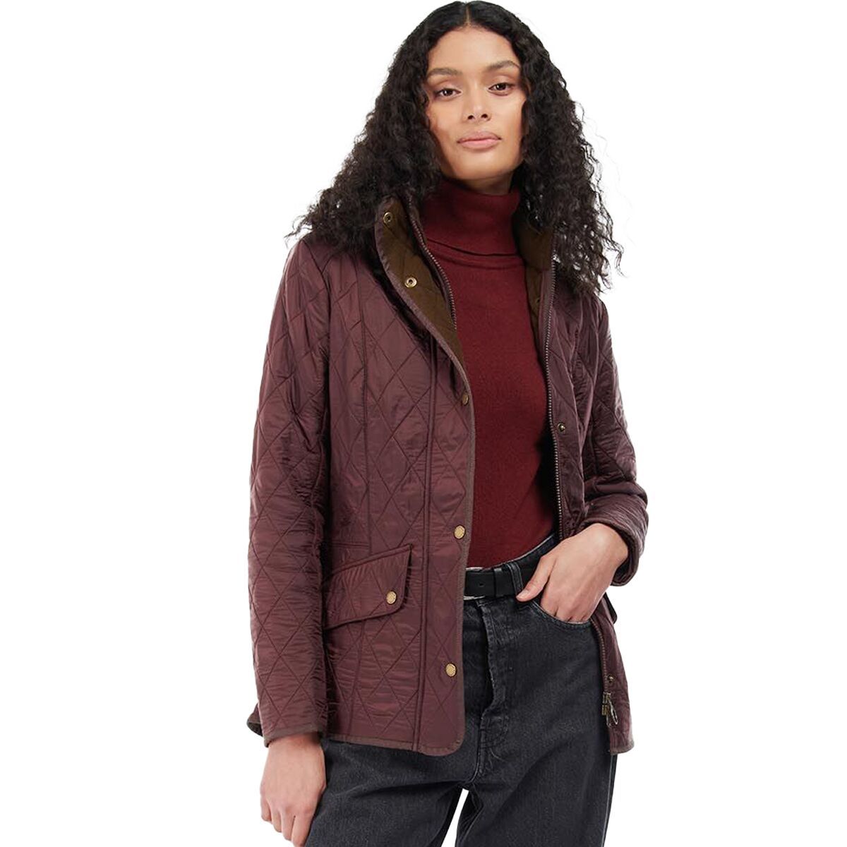 Barbour Cavalry Polarquilt Jacket - Women's Windsor/Brown, US 14/UK 18